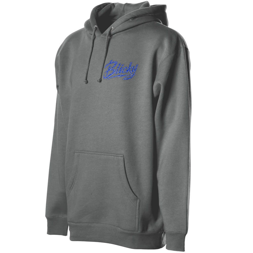 Blicky Blue Bear Hoodie