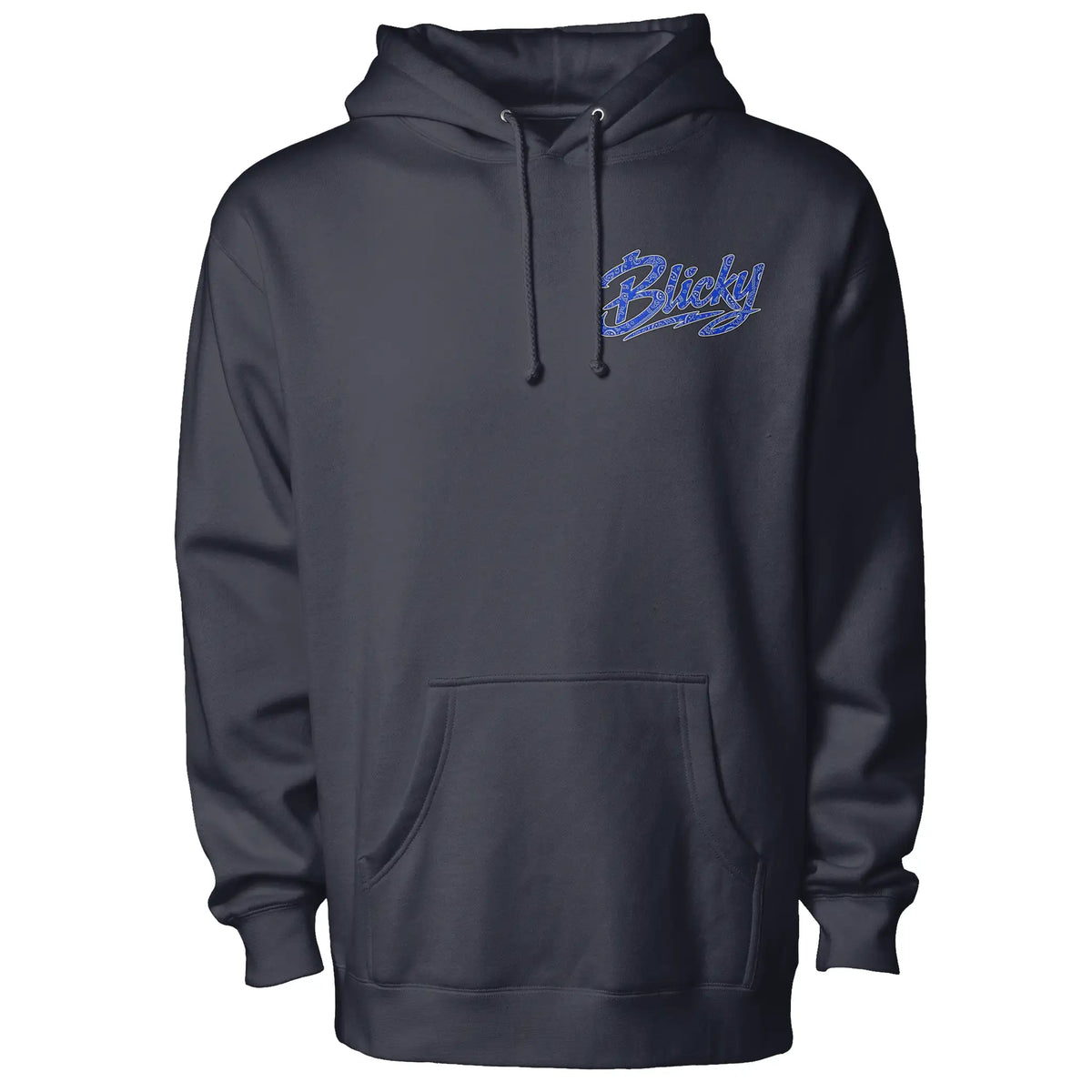 Blicky Blue Bear Hoodie