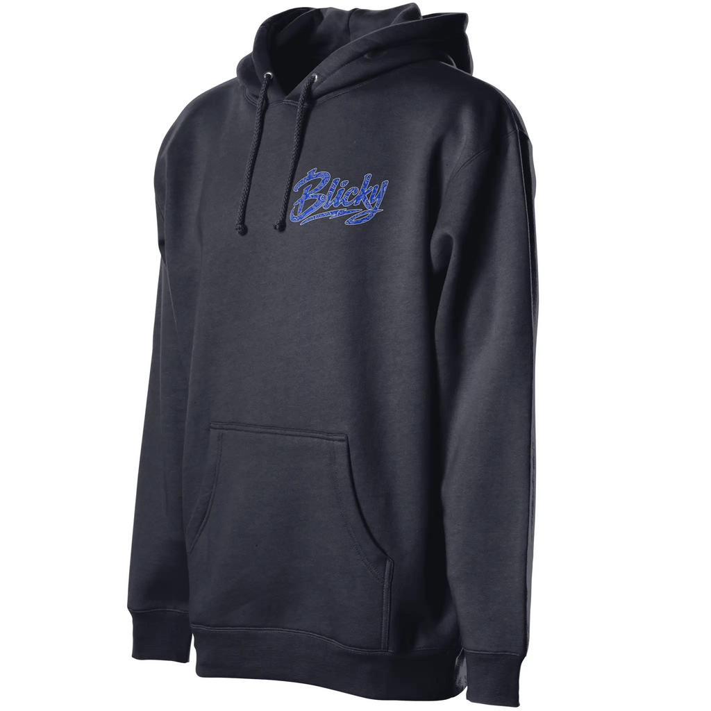 Blicky Blue Bear Hoodie