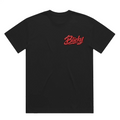 Blicky red bear Block Oversized Tee