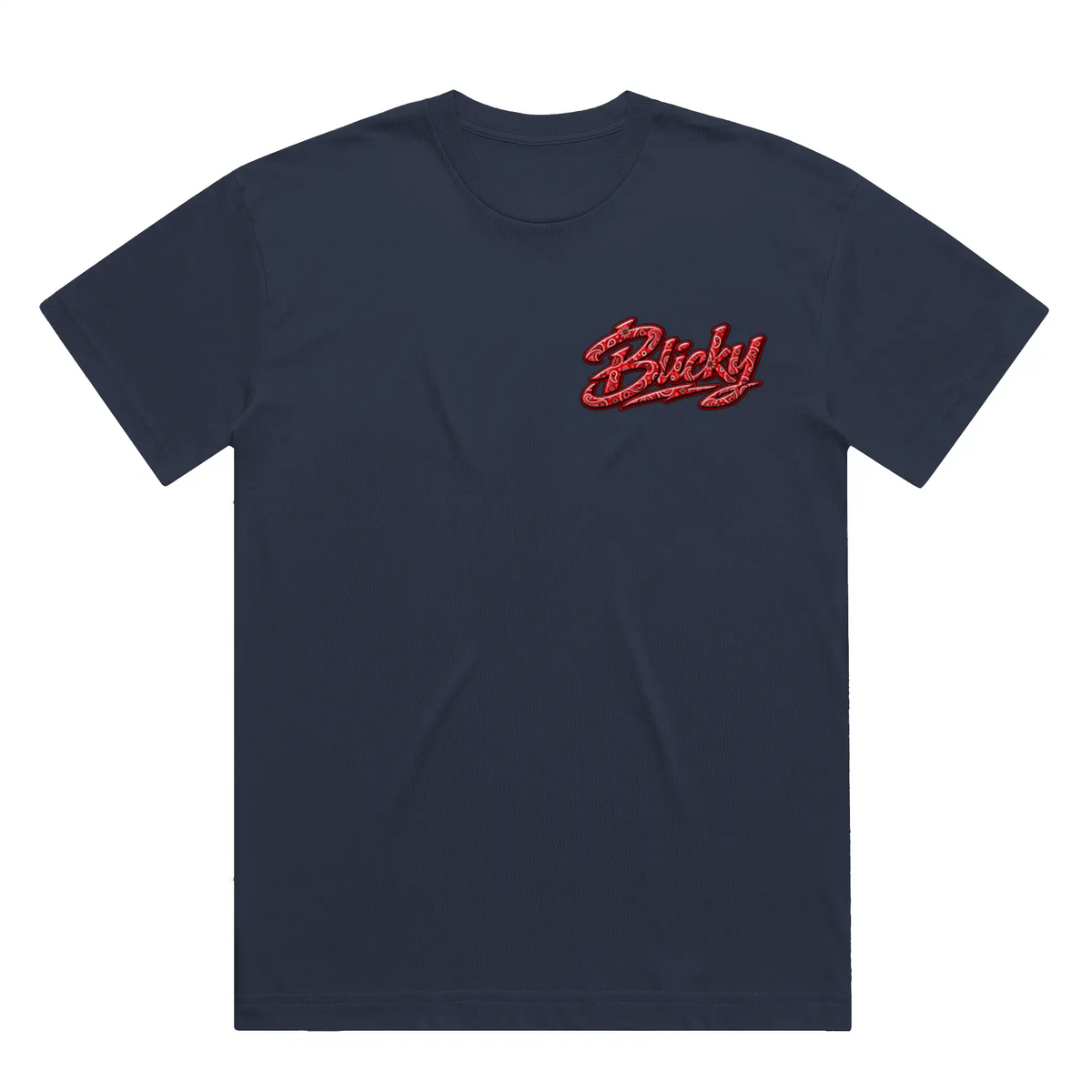Blicky red bear Block Oversized Tee