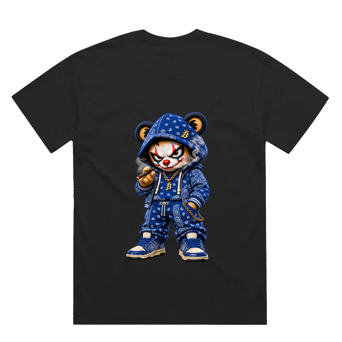 Blick blue bear Oversized Tee