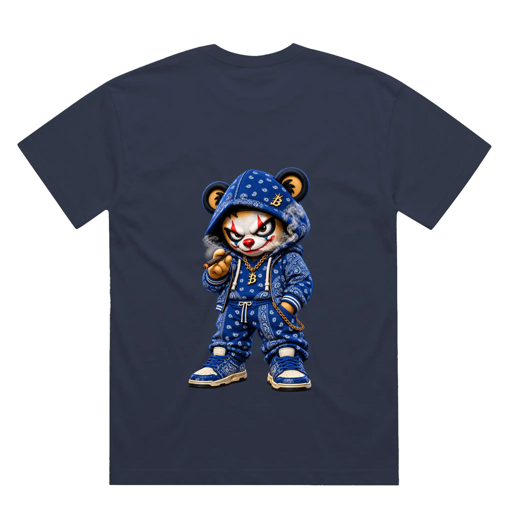 Blick blue bear Oversized Tee