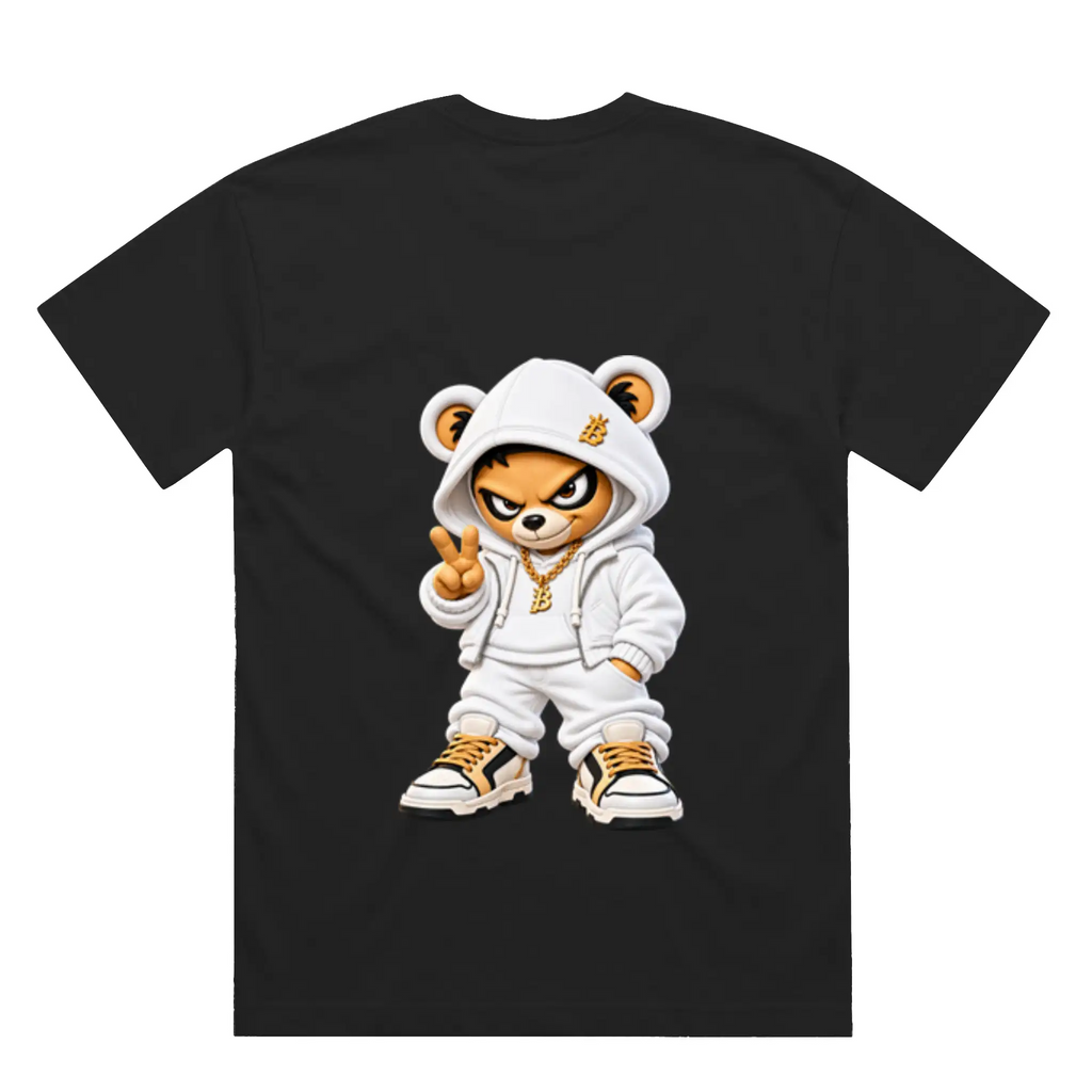 Blicky white bear Oversized Tee