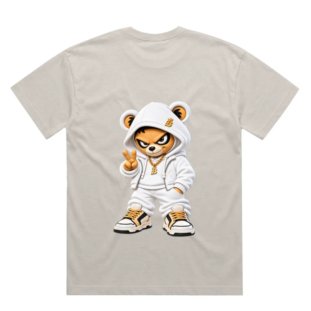 Blicky white bear Oversized Tee