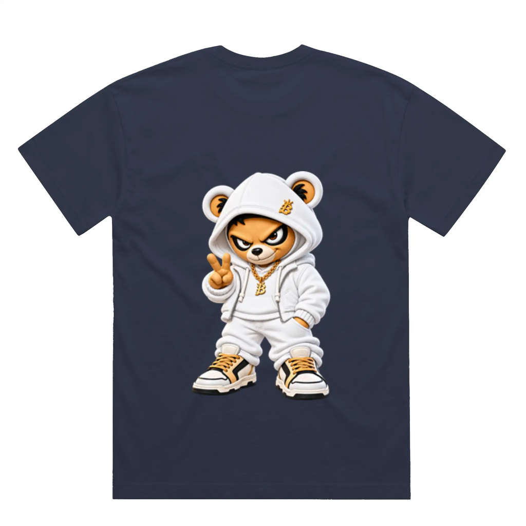 Blicky white bear Oversized Tee