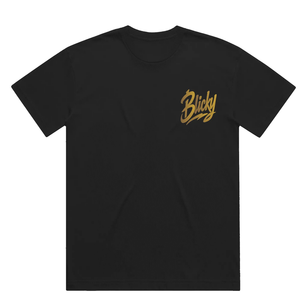 Blicky crowned gold B Oversized Tee