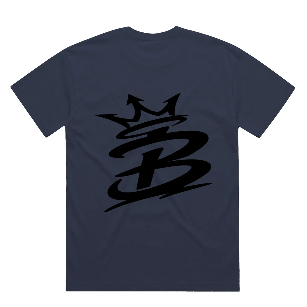 Blicky crowned B black Oversized Tee