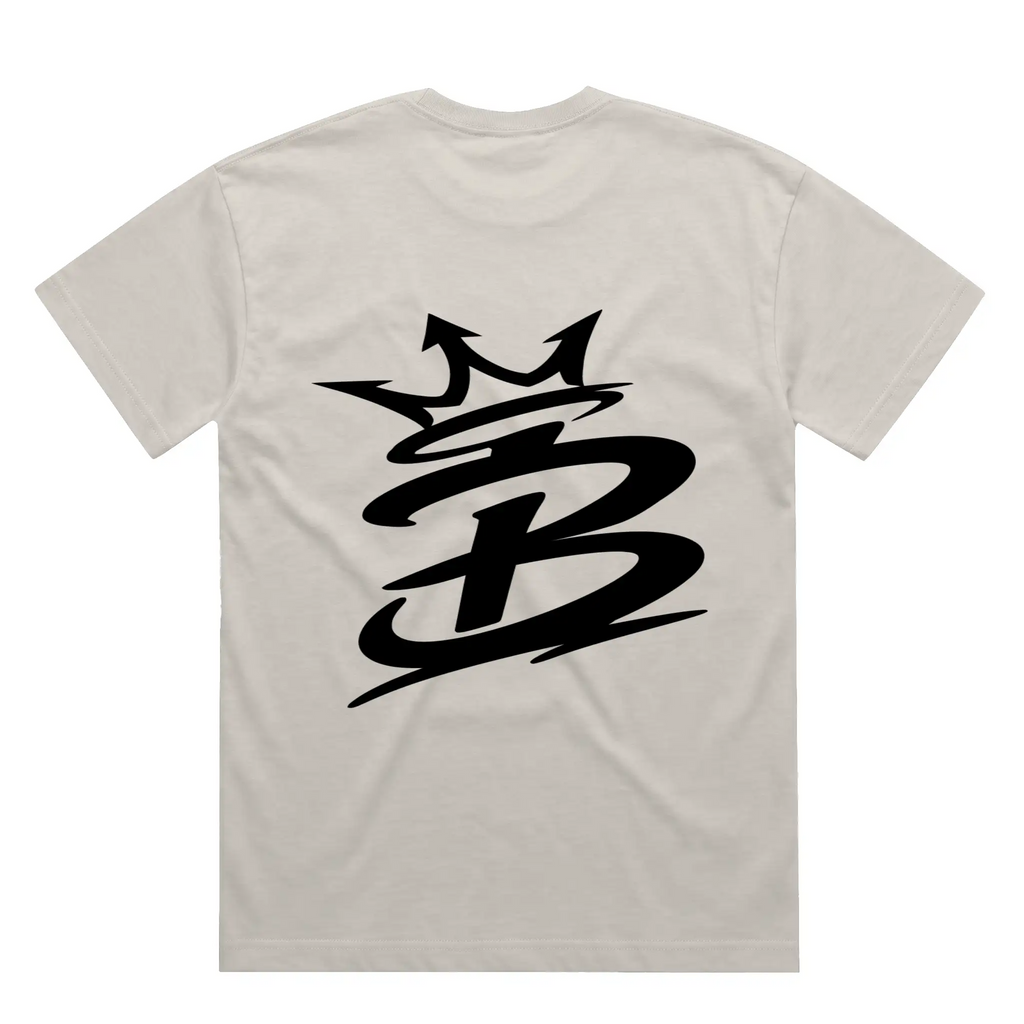 Blicky crowned B black Oversized Tee