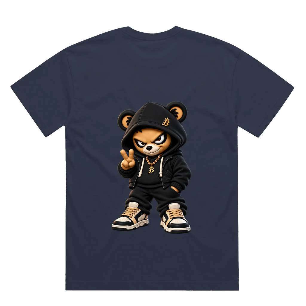 Blicky bear black Oversized Tee