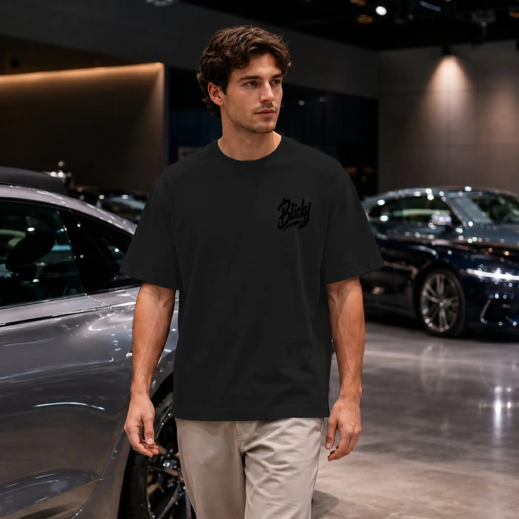 Blicky bear black Oversized Tee