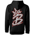 Blicky red line pullover hoody