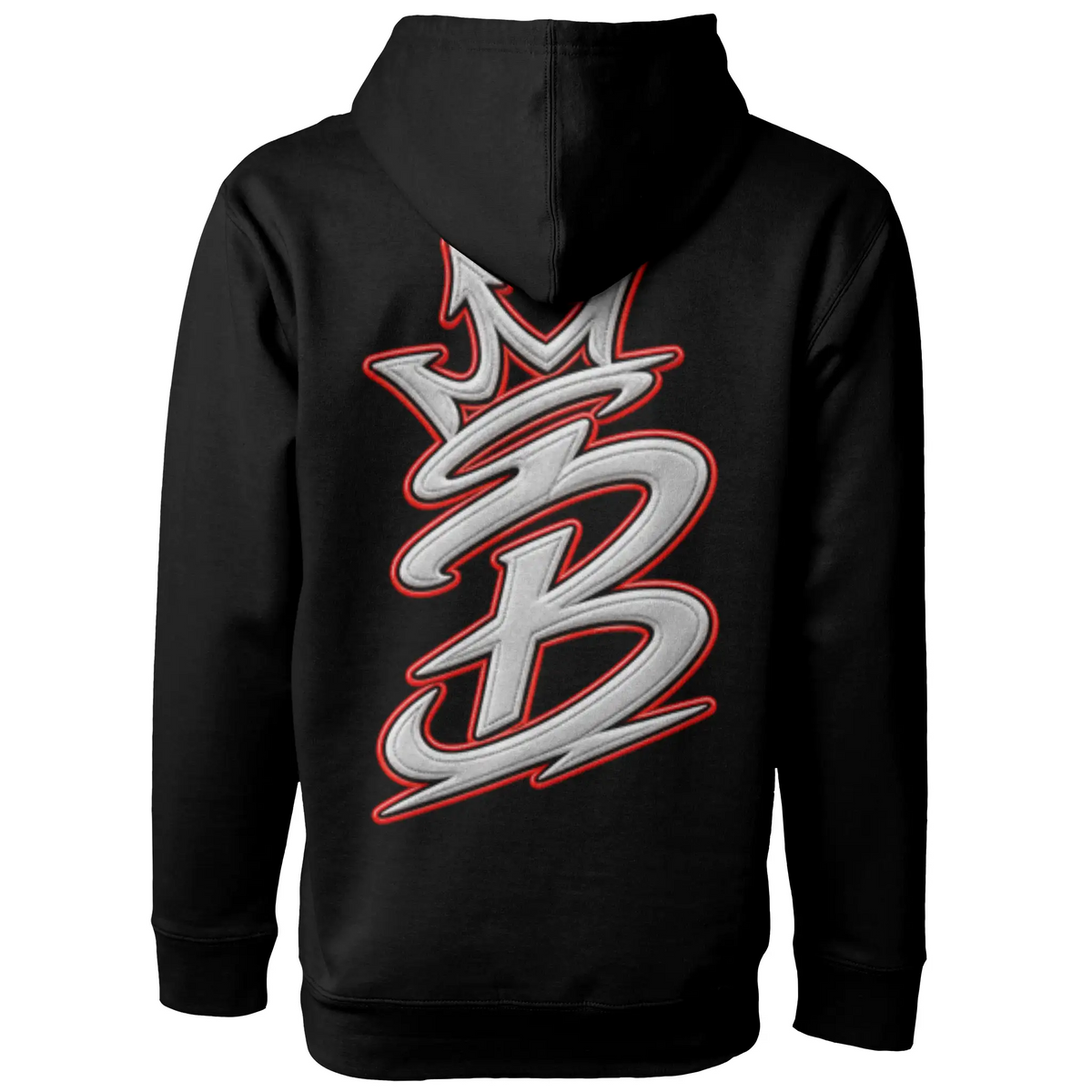 Blicky red line pullover hoody