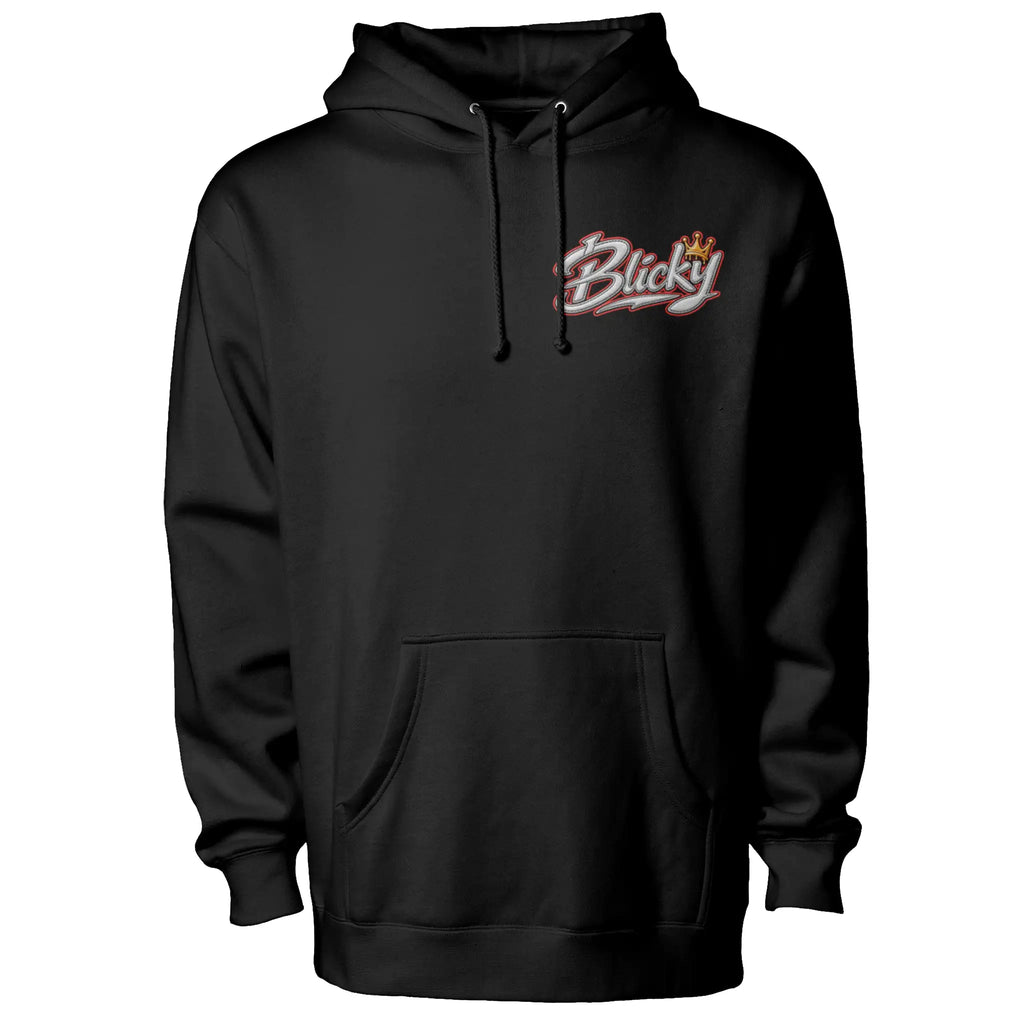 Blicky red line pullover hoody
