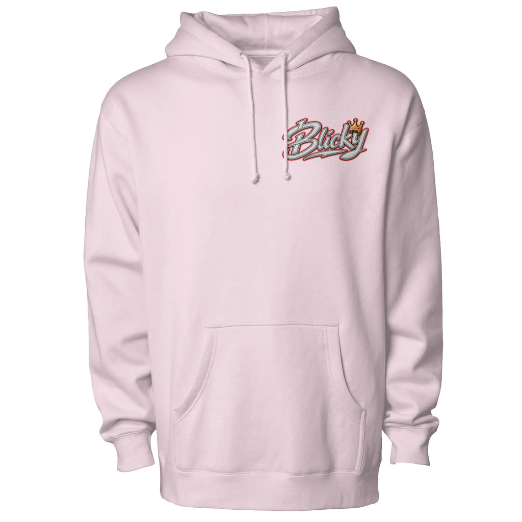 Blicky red line pullover hoody