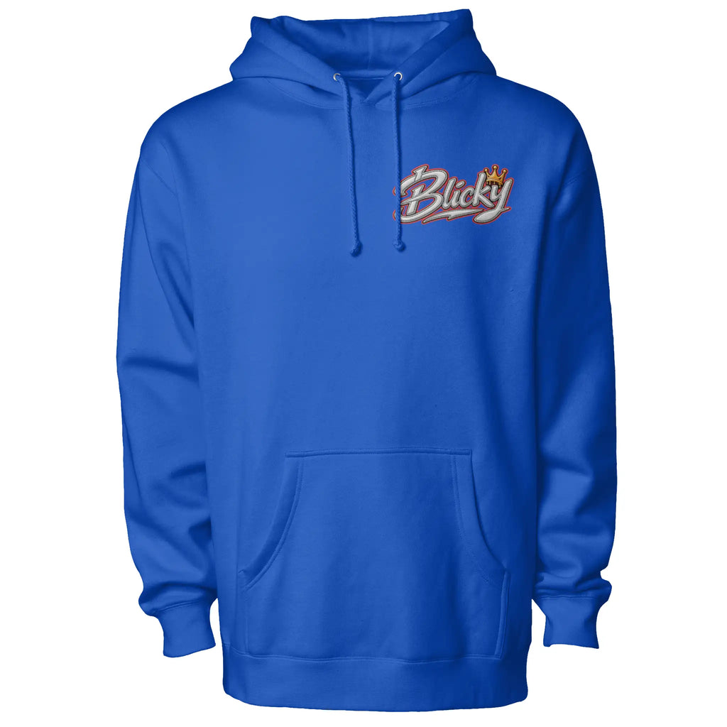 Blicky red line pullover hoody