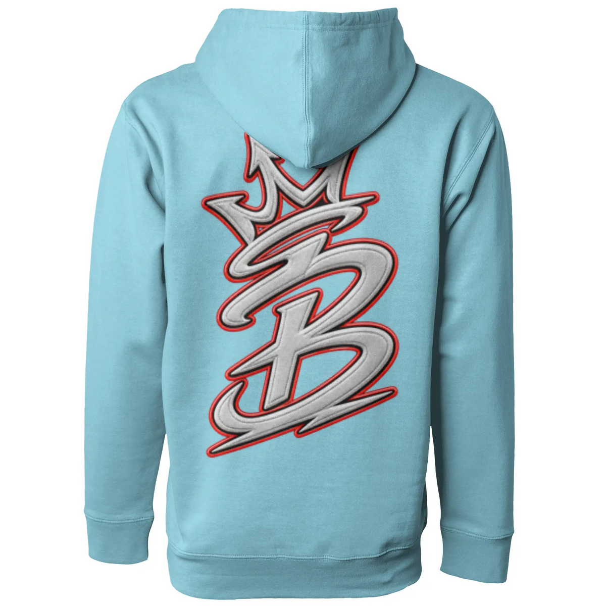 Blicky red line pullover hoody