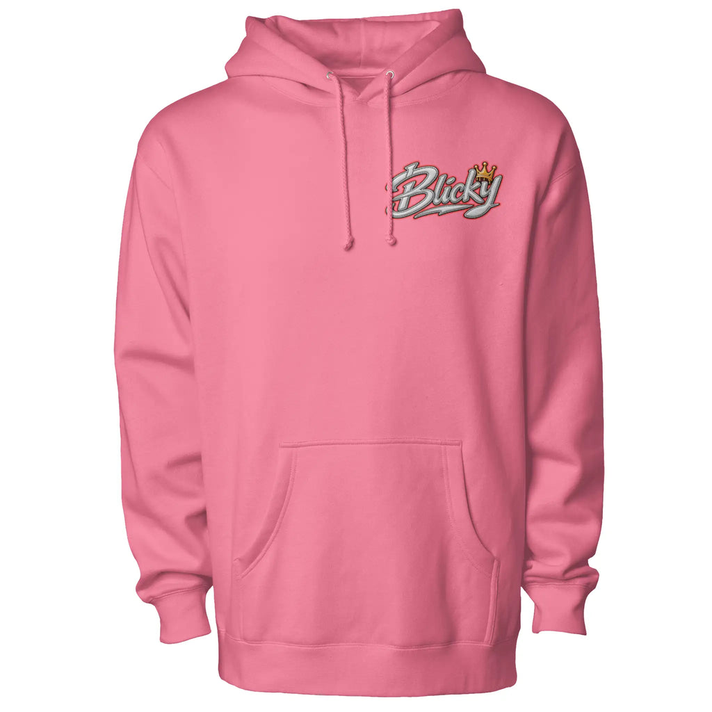 Blicky red line pullover hoody