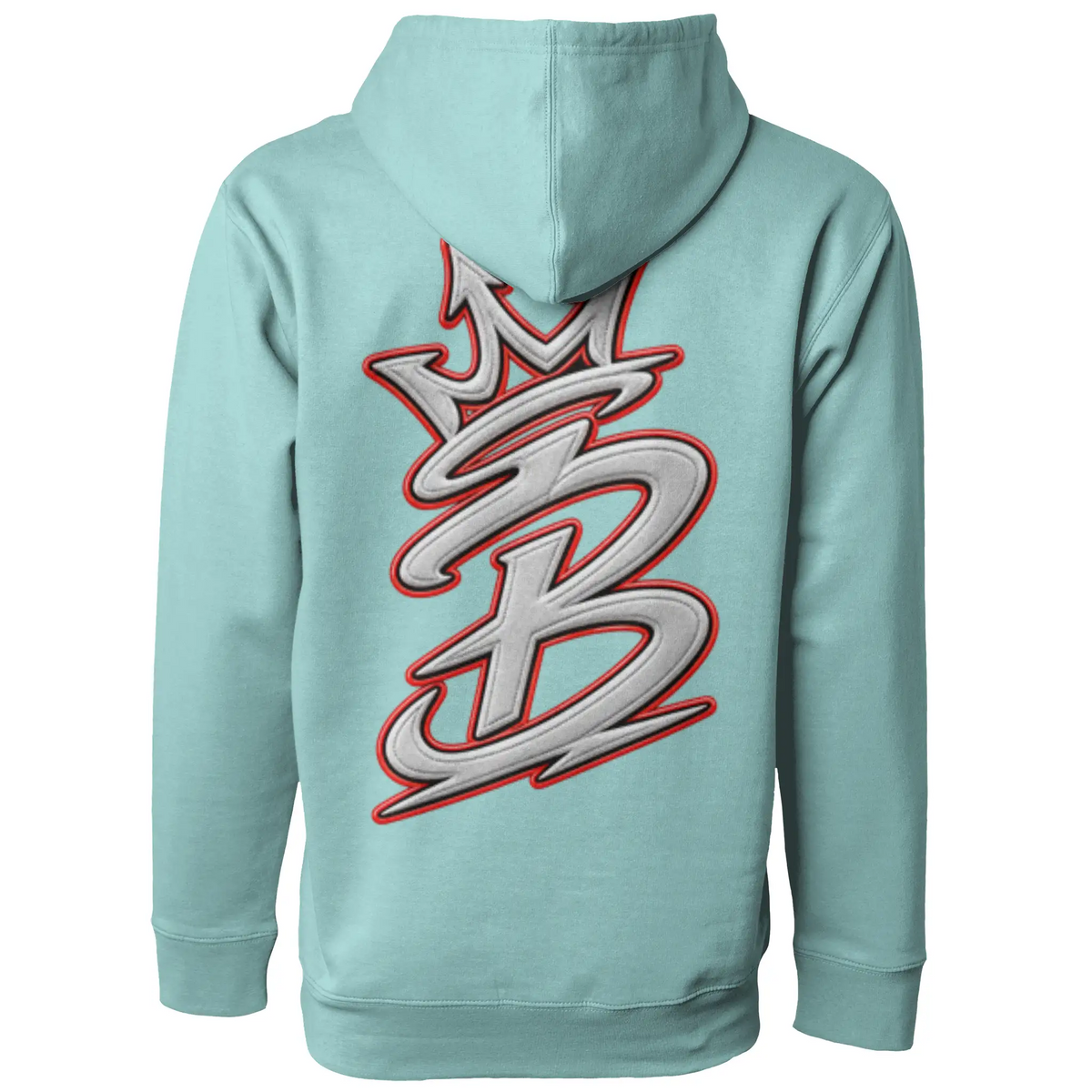 Blicky red line pullover hoody