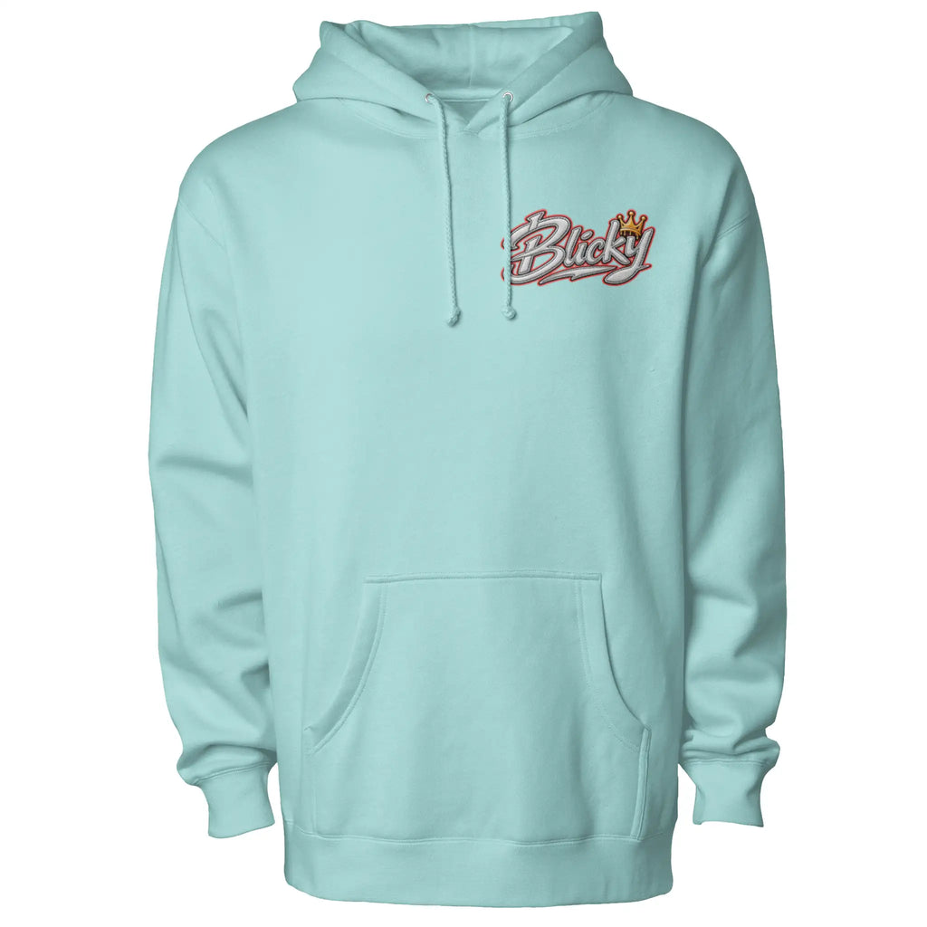 Blicky red line pullover hoody