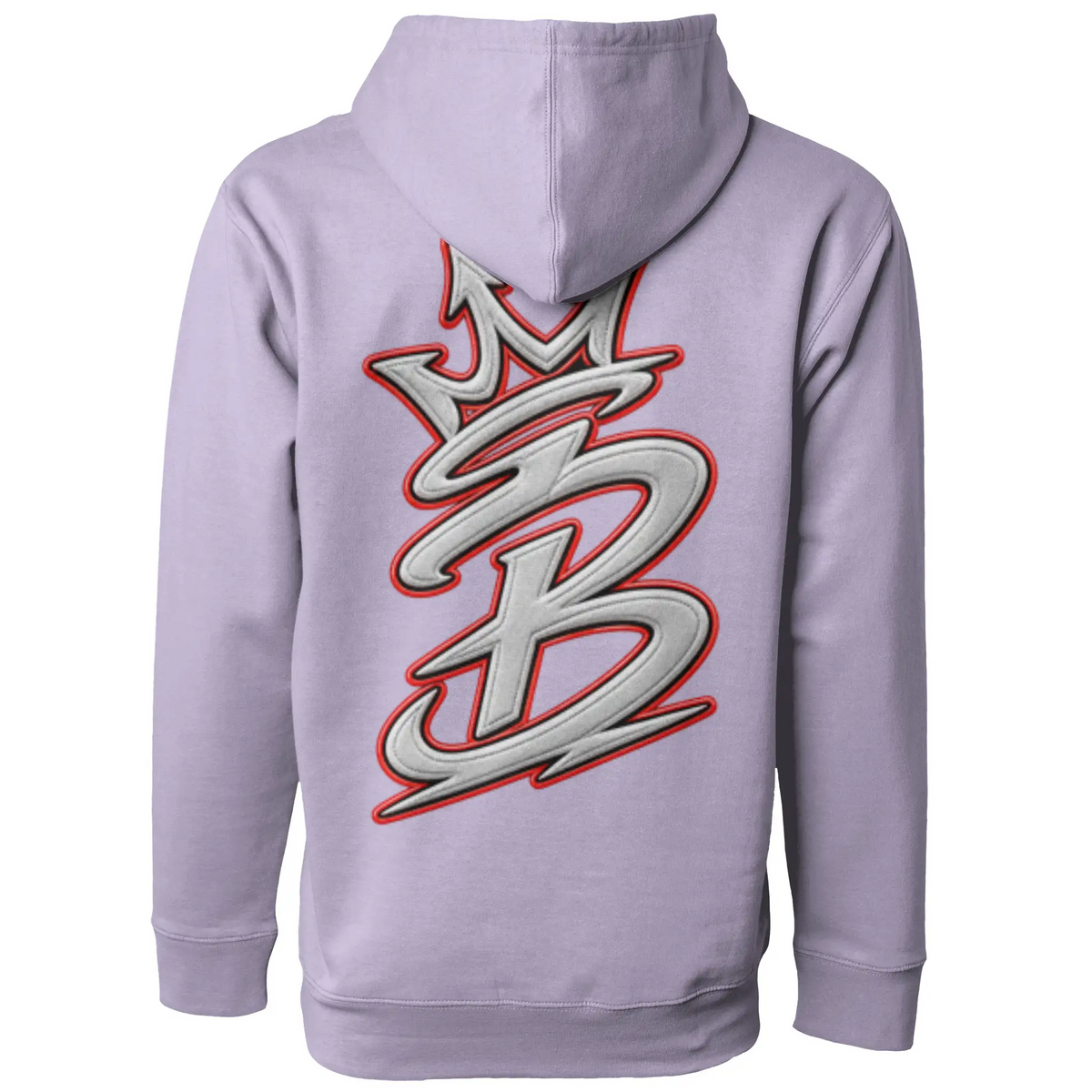 Blicky red line pullover hoody