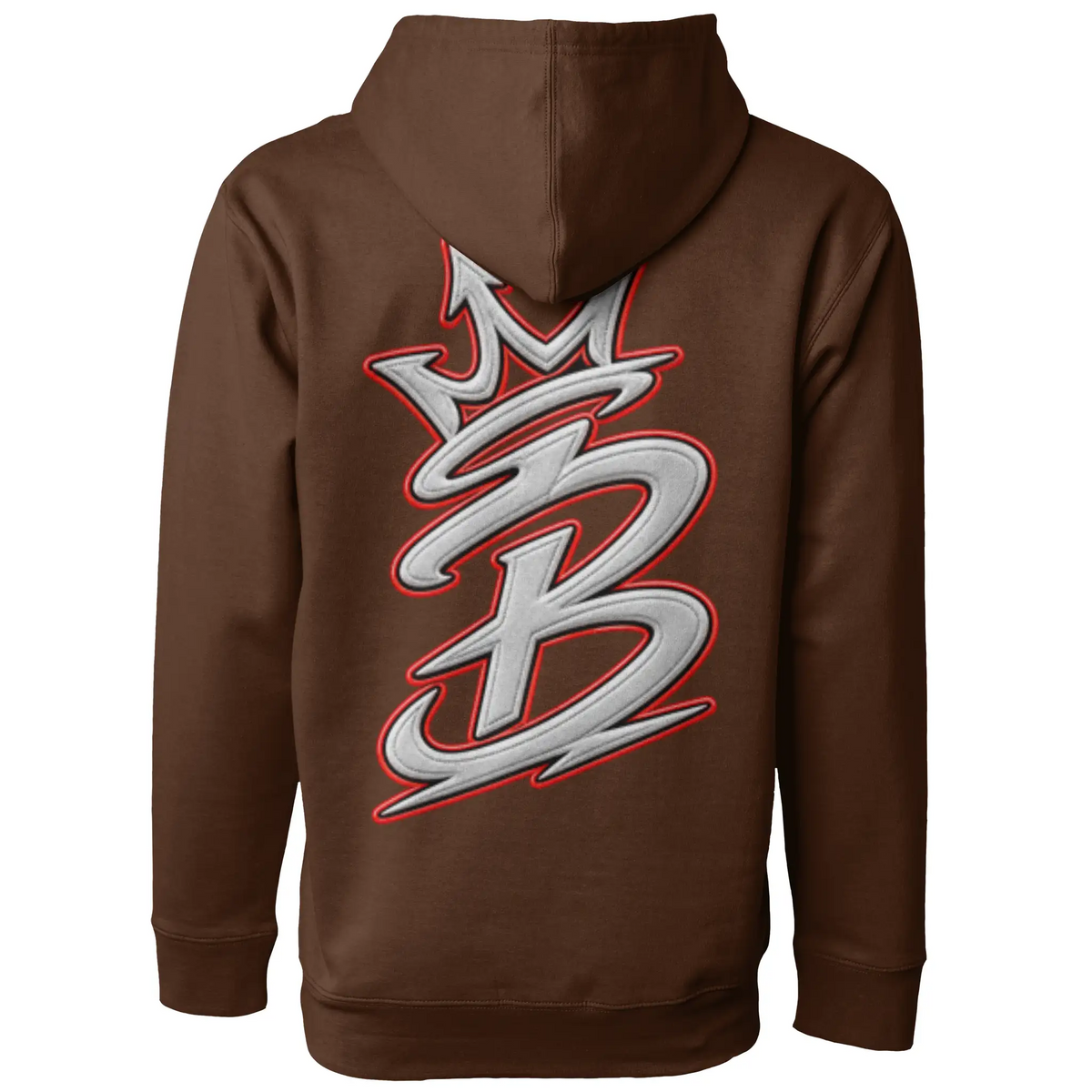 Blicky red line pullover hoody