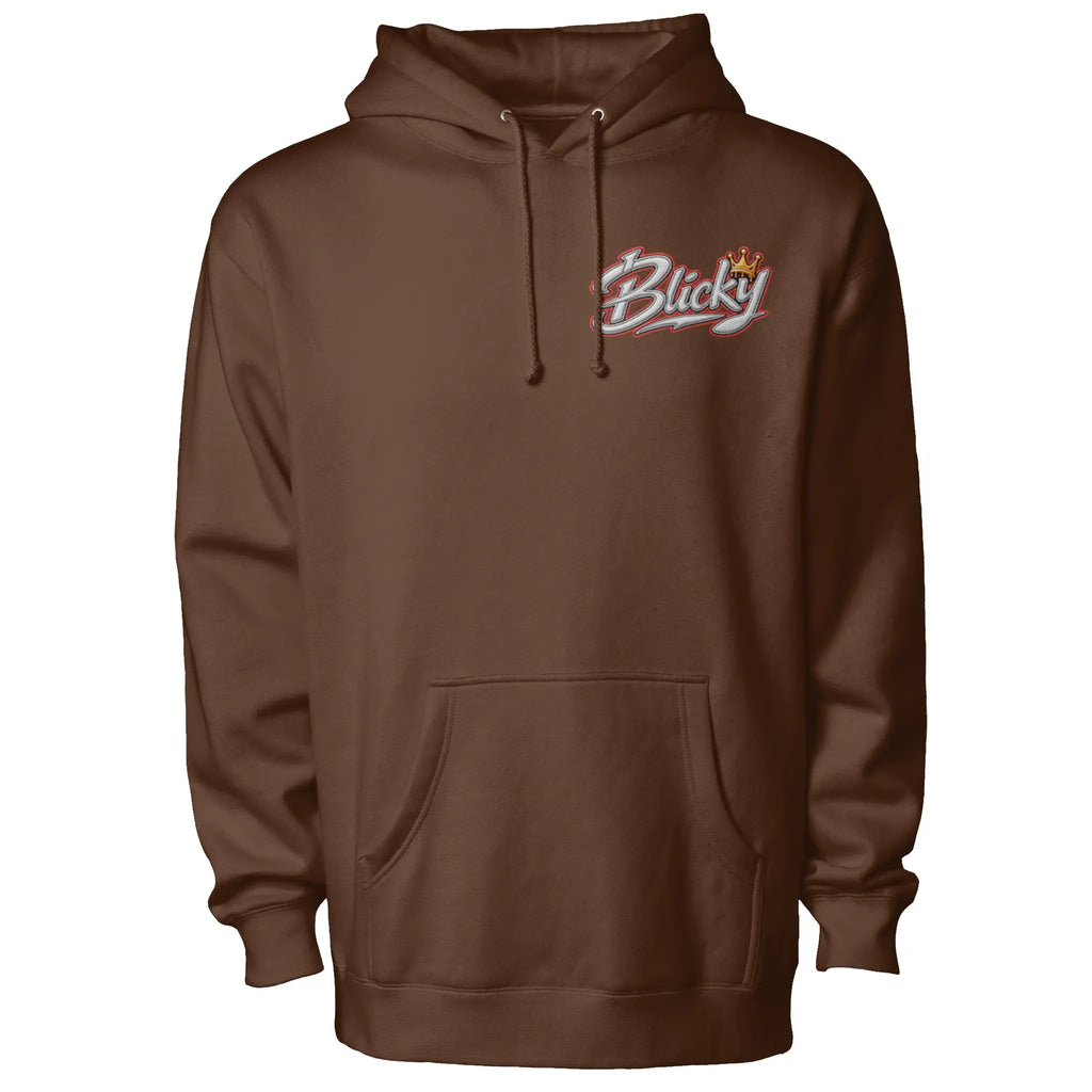 Blicky red line pullover hoody