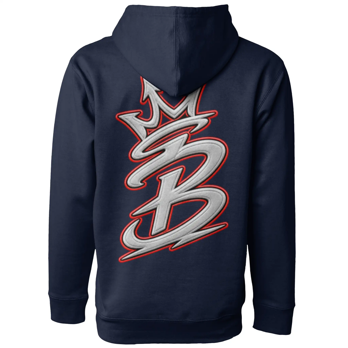Blicky red line pullover hoody