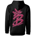 Blicky pullover hoody pink design
