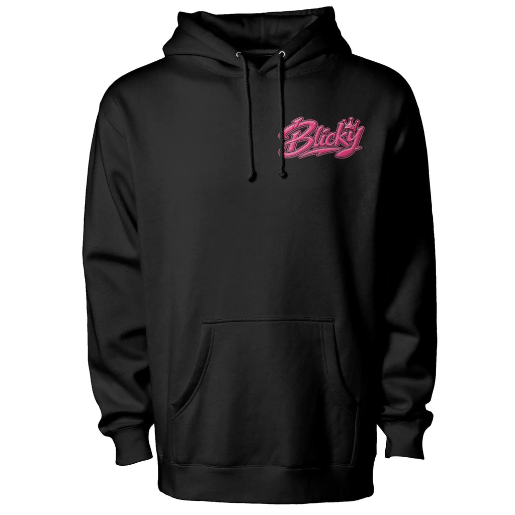 Blicky pullover hoody pink design