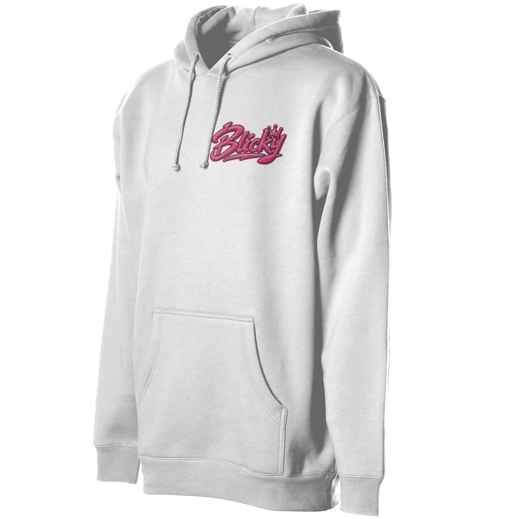 Blicky pullover hoody pink design