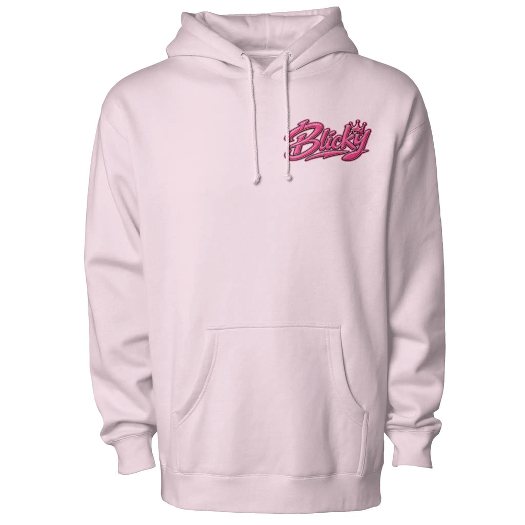 Blicky pullover hoody pink design