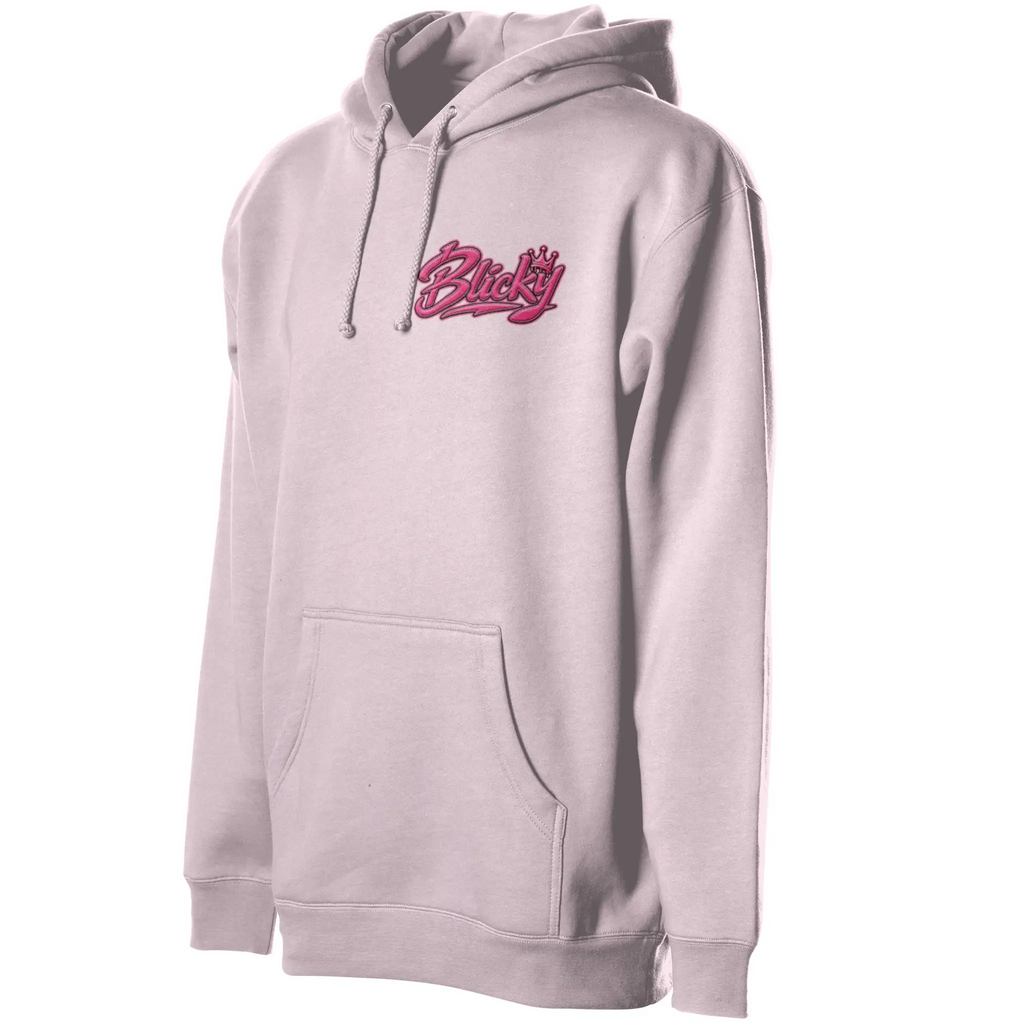Blicky pullover hoody pink design