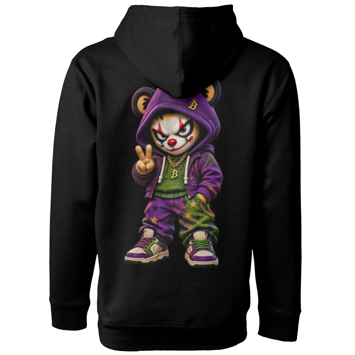 Blicky pullover hoody joker design