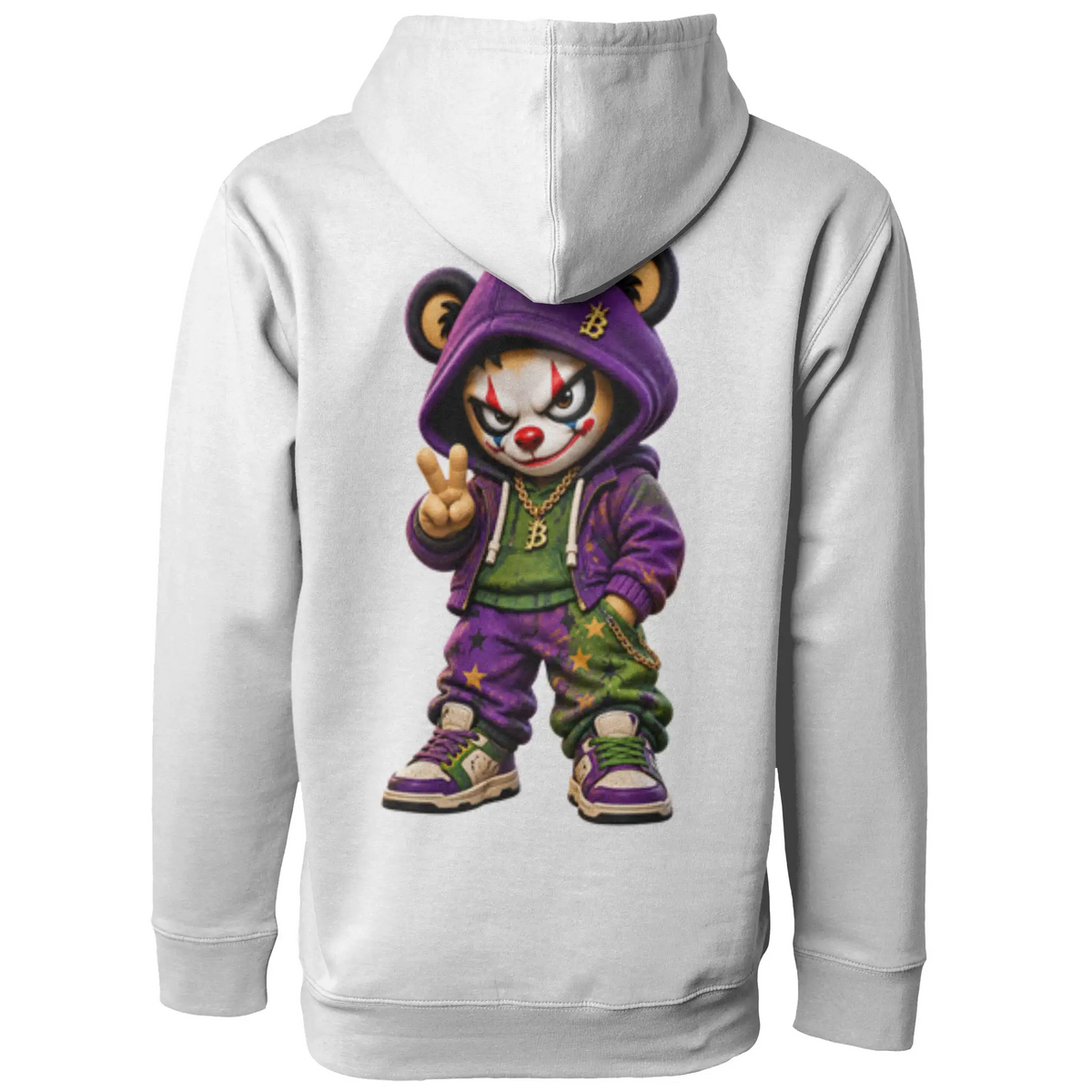 Blicky pullover hoody joker design