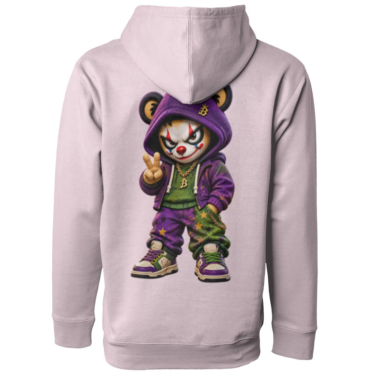 Blicky pullover hoody joker design