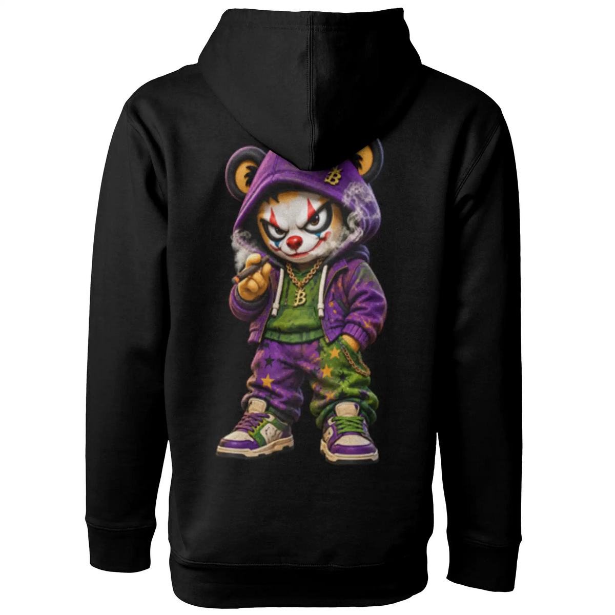 Blicky pullover hoody clown 2 design