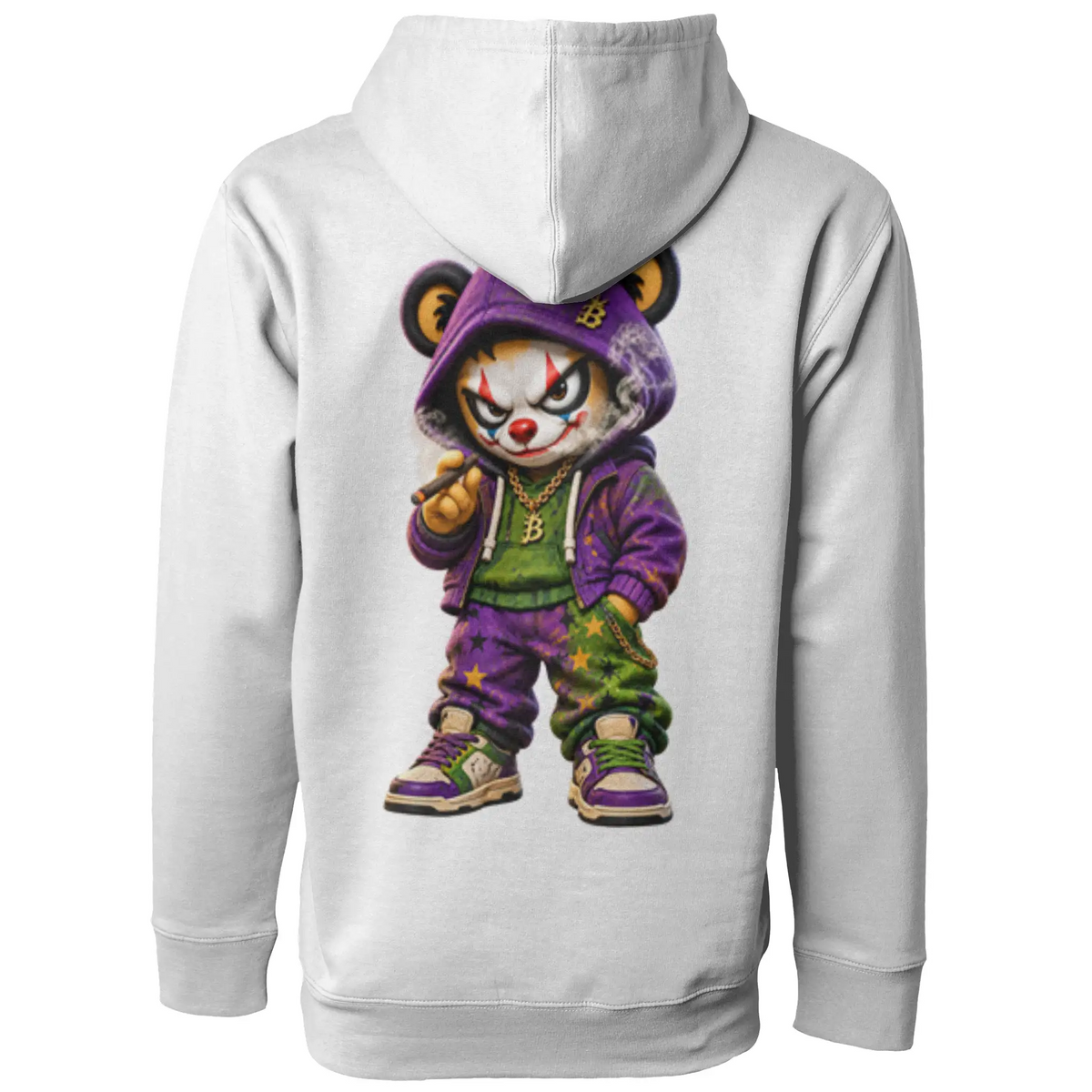 Blicky pullover hoody clown 2 design