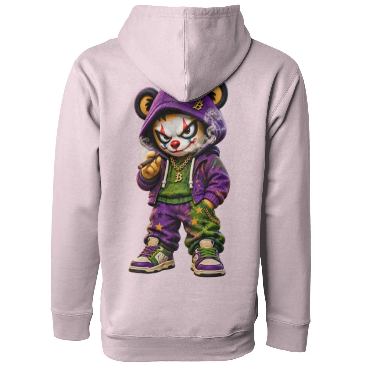 Blicky pullover hoody clown 2 design