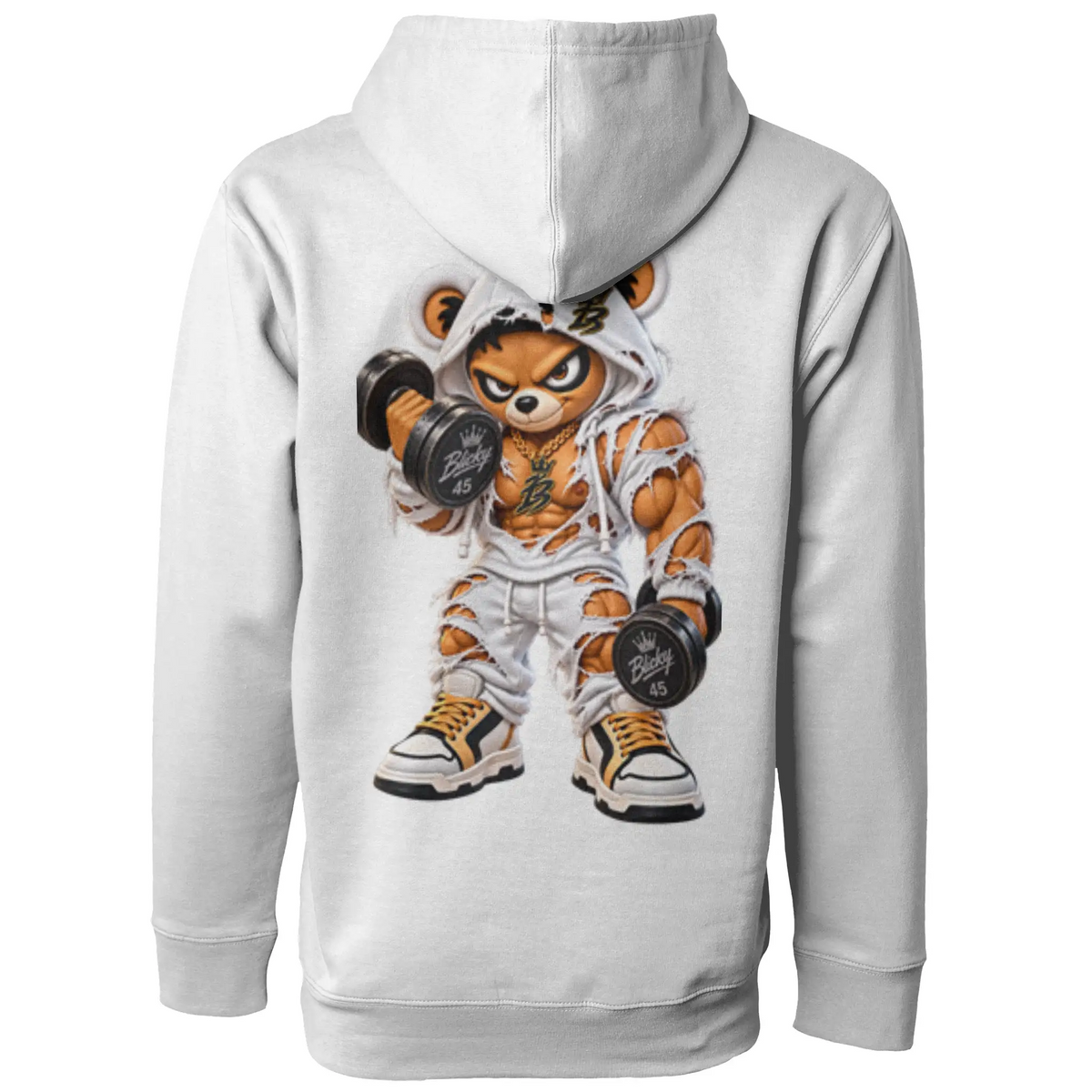 Blicky pullover hoody gym 2 design