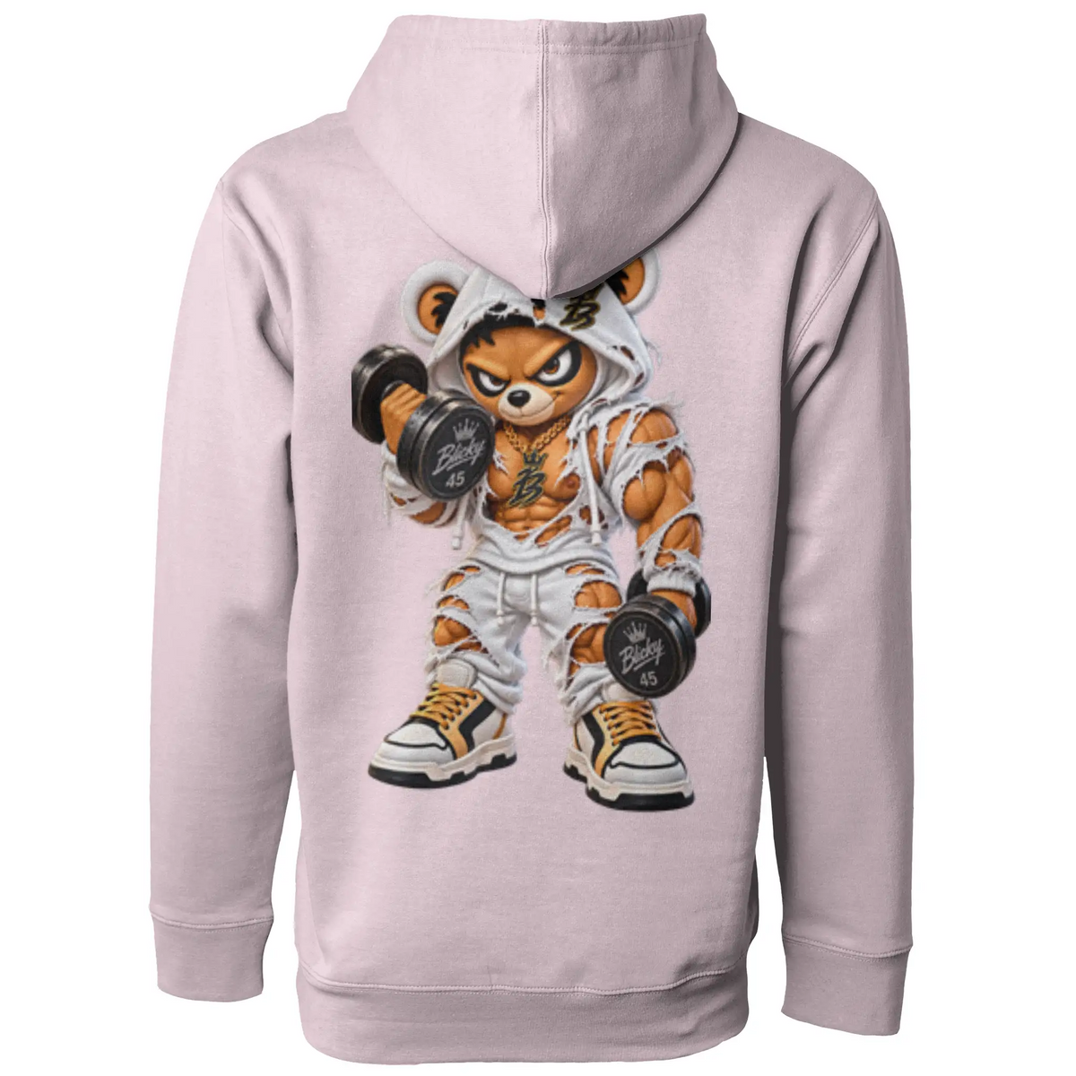 Blicky pullover hoody gym 2 design