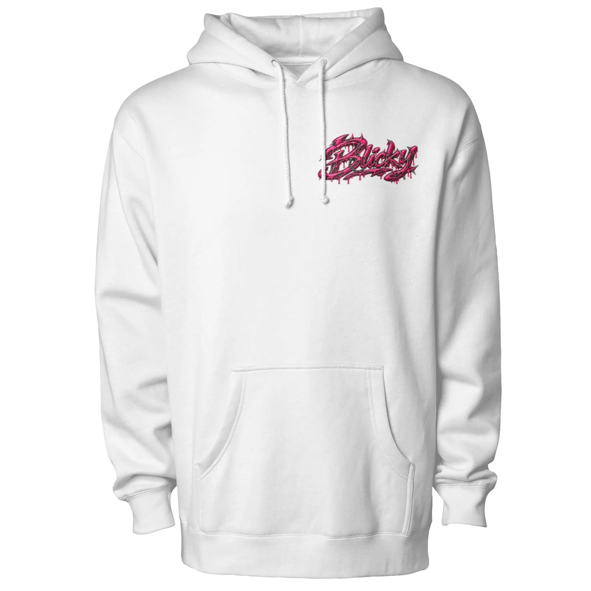 Blicky pullover hoody pink toxic design