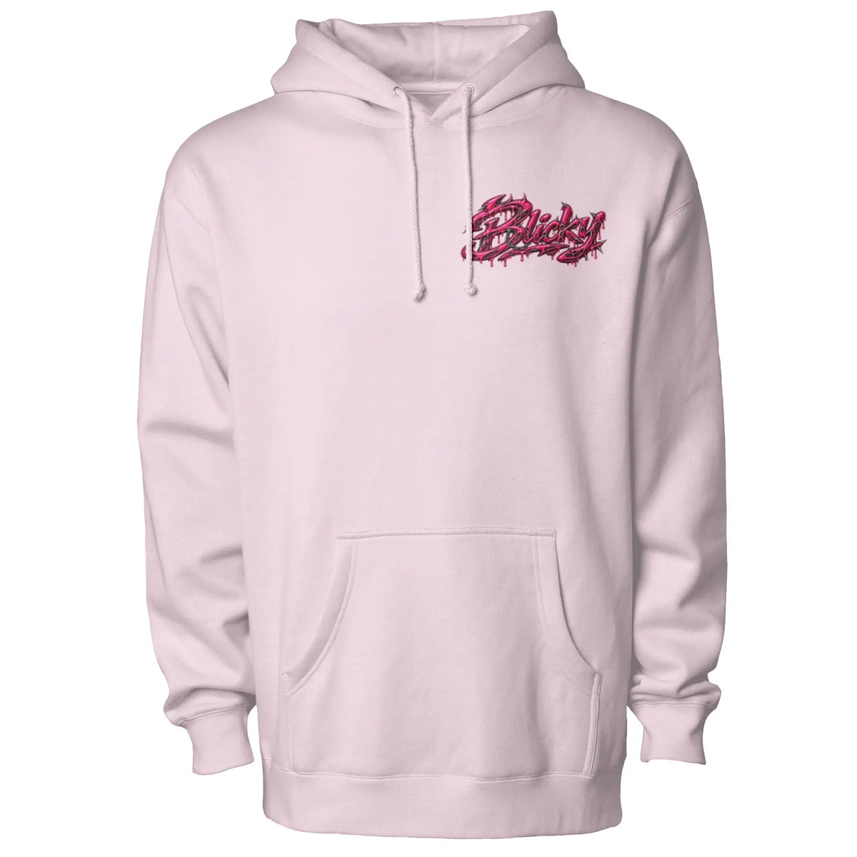 Blicky pullover hoody pink toxic design