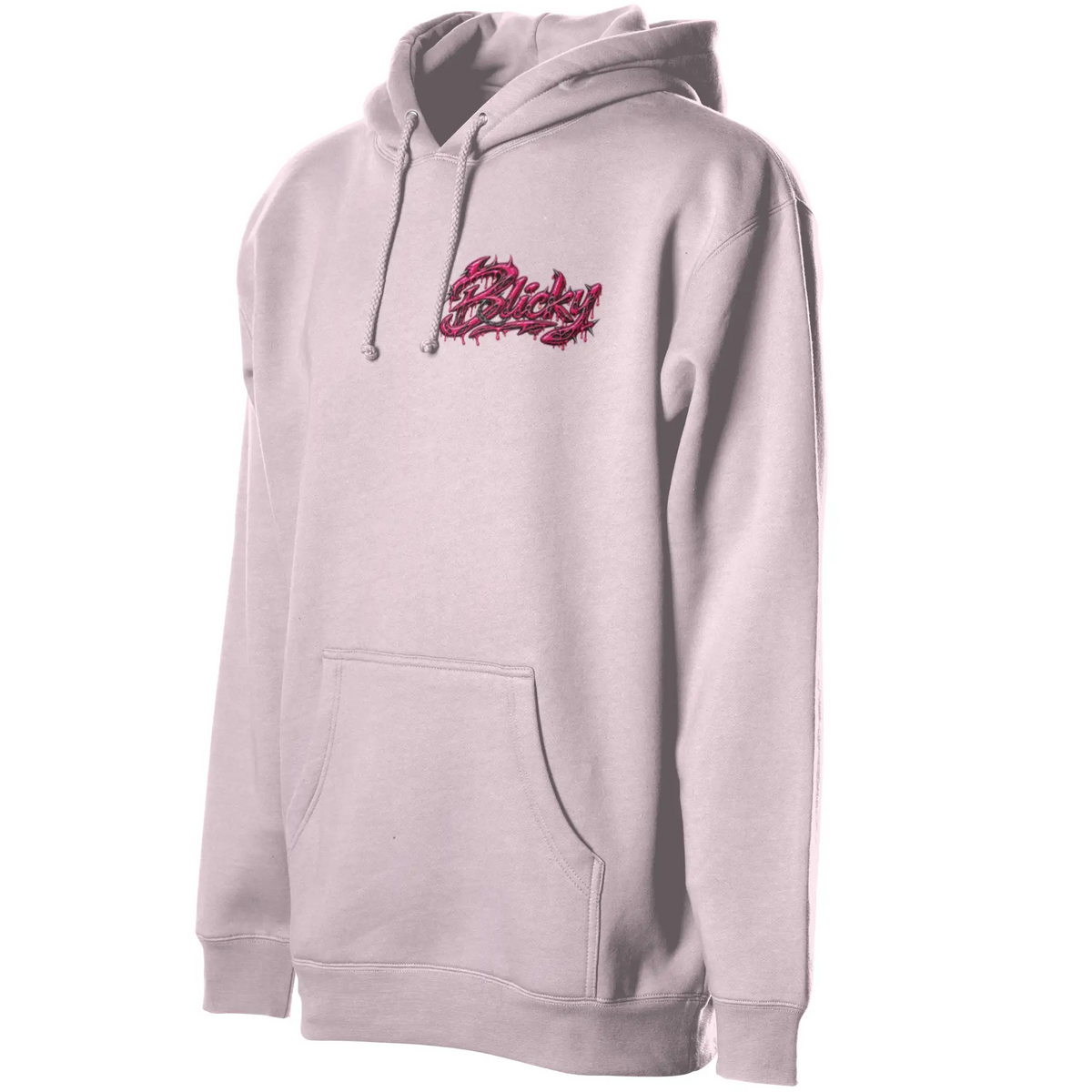 Blicky pullover hoody pink toxic design
