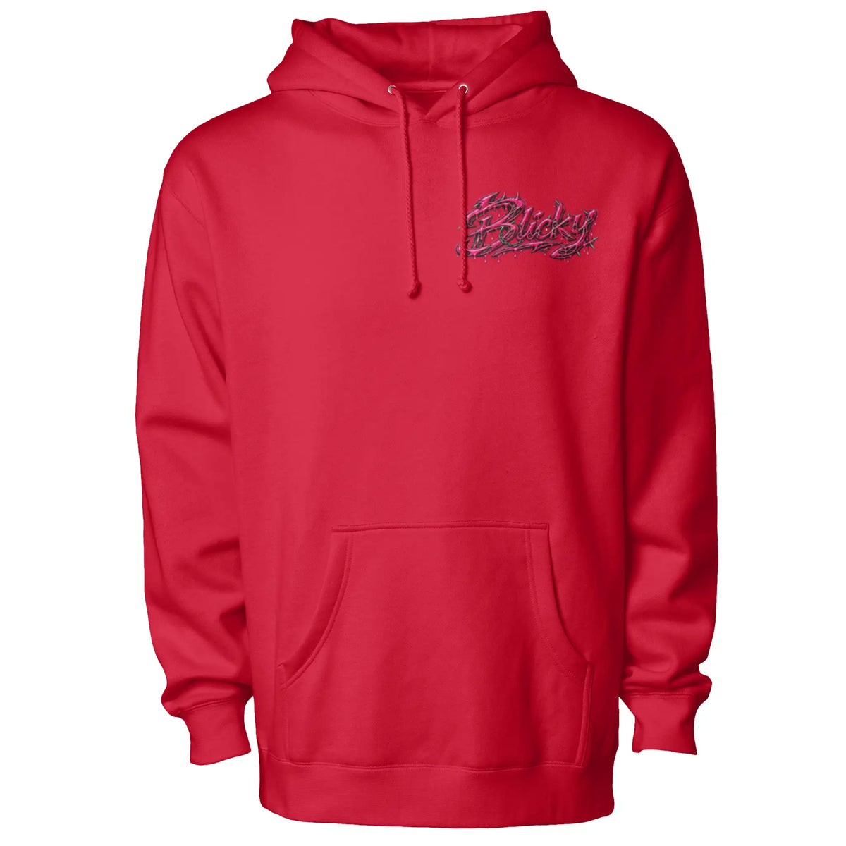 Blicky pullover hoody pink toxic design
