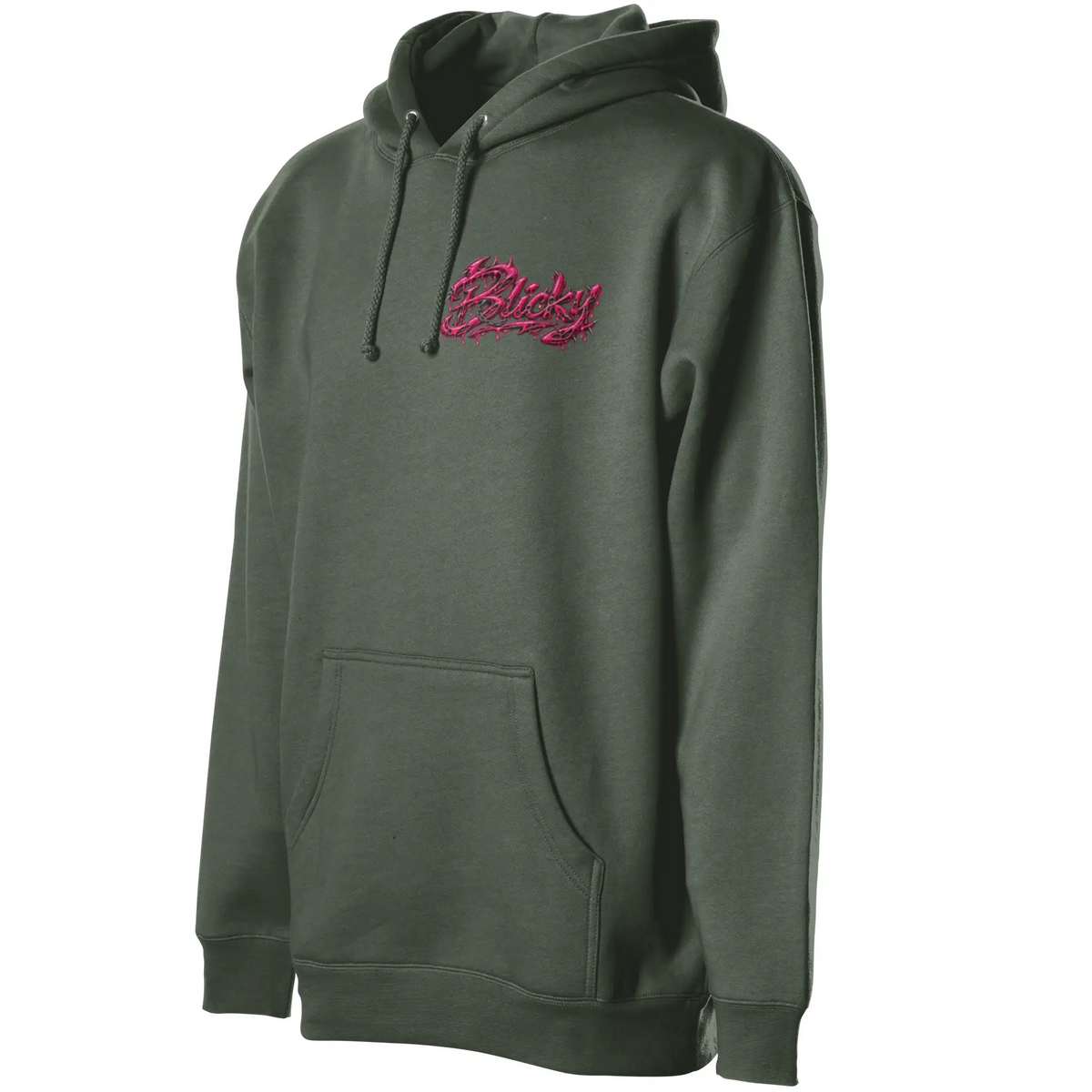Blicky pullover hoody pink toxic design