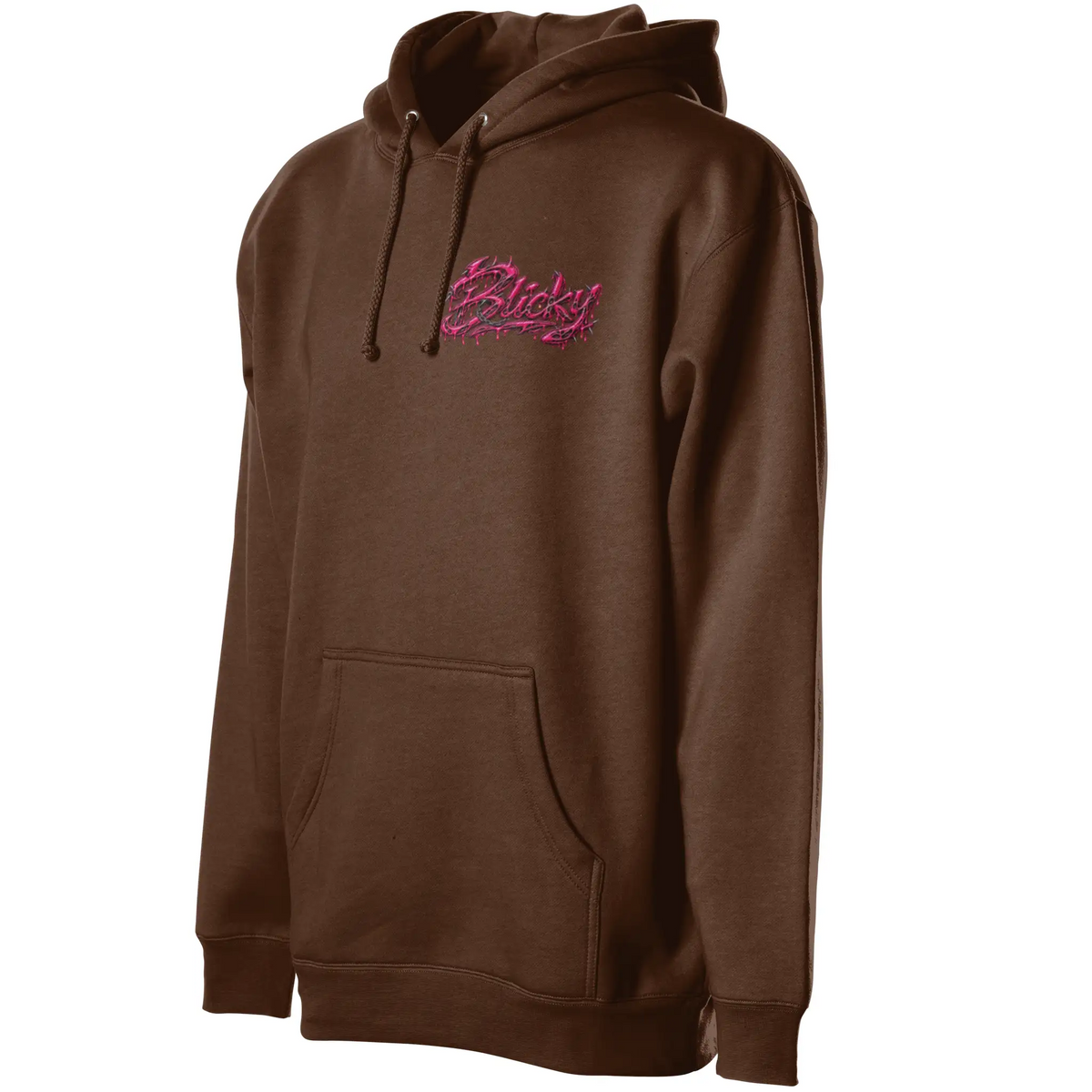 Blicky pullover hoody pink toxic design