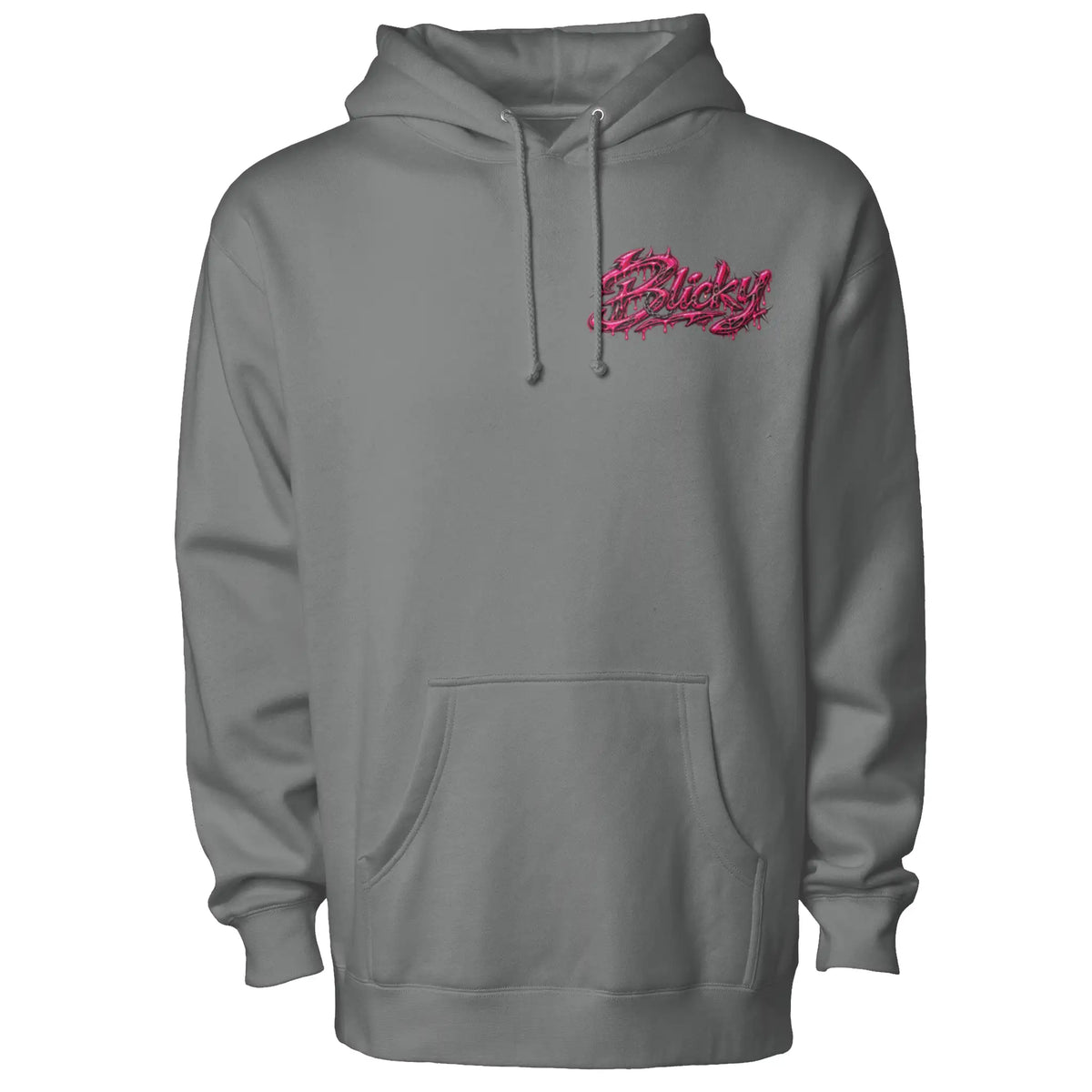 Blicky pullover hoody pink toxic design