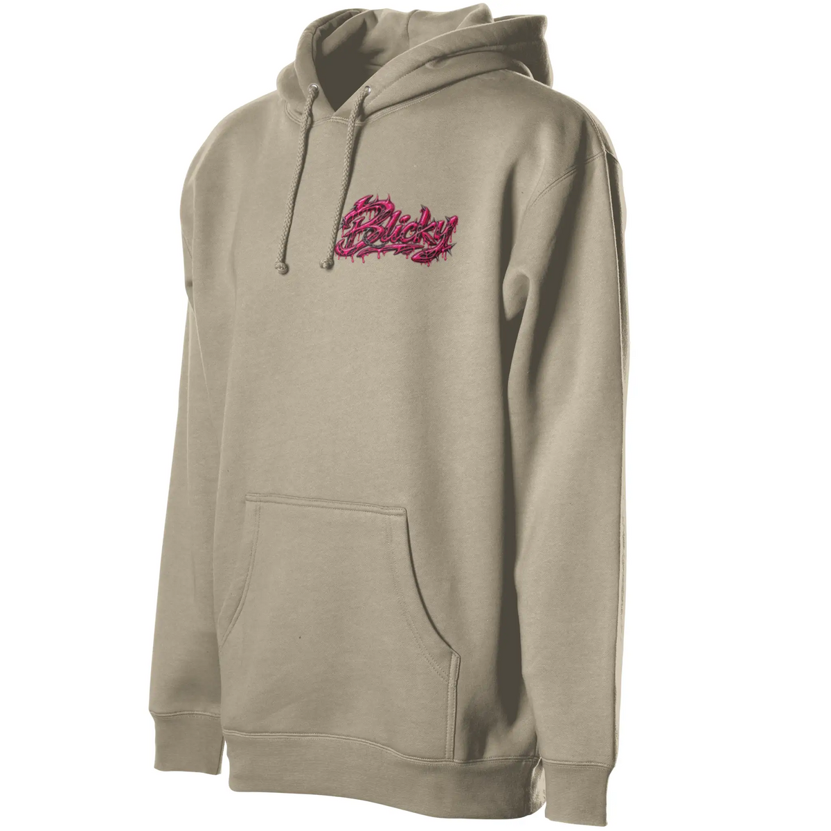 Blicky pullover hoody pink toxic design