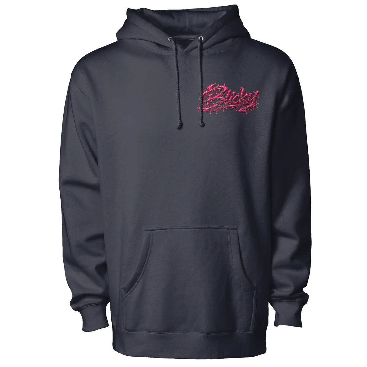 Blicky pullover hoody pink toxic design